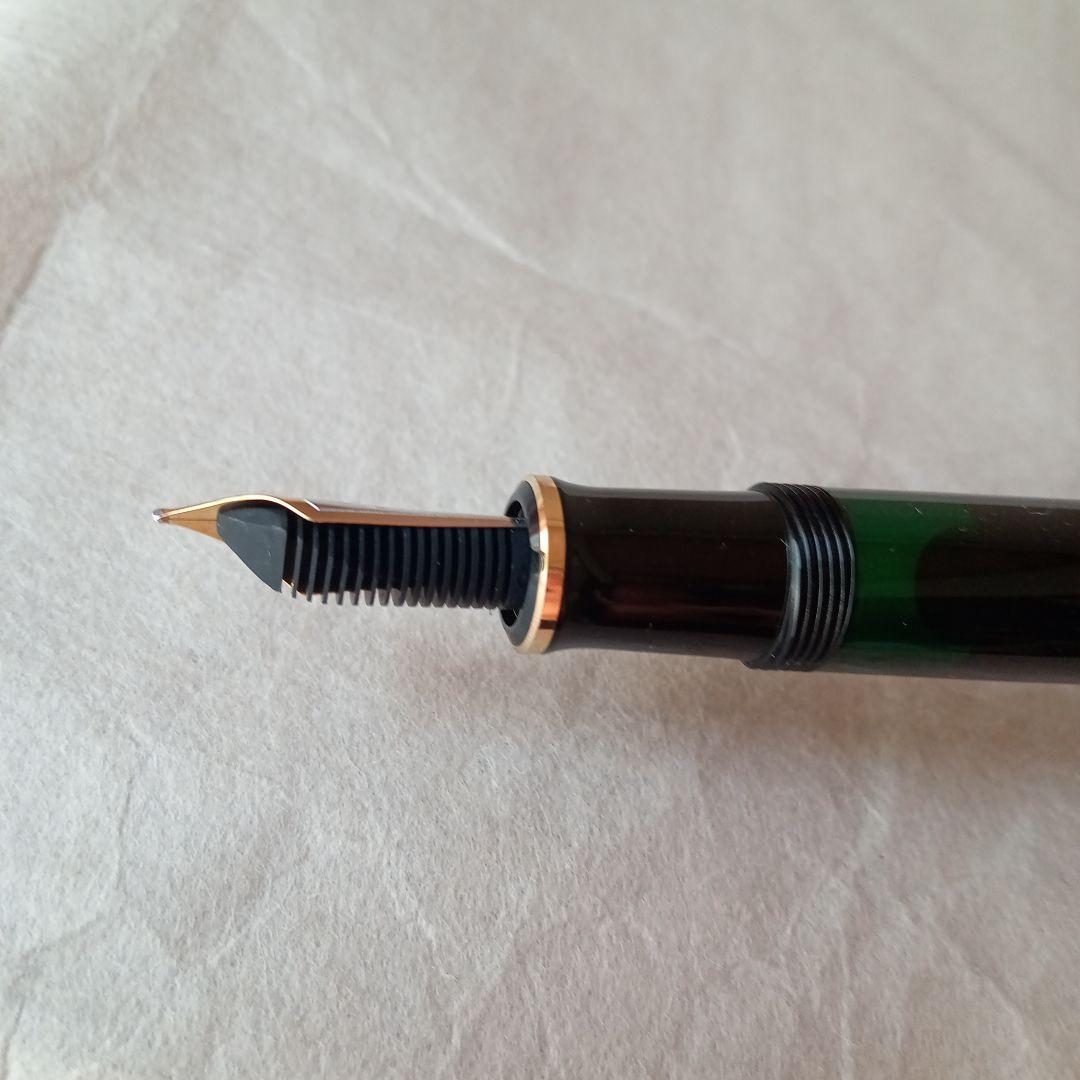 未使用品 希少❢ ペリカン万年筆 F (細字) 14金