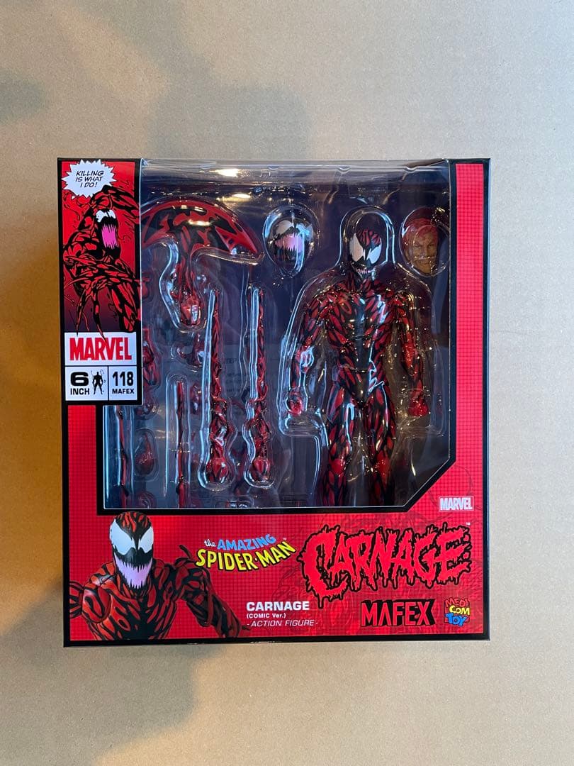 MAFEX No.118 CARNAGE COMIC Ver. “q
