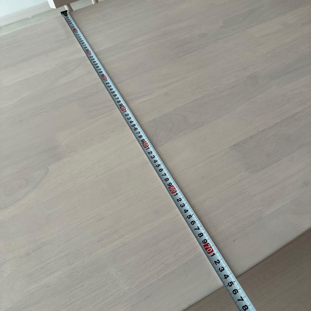 【2/2まで期間限定】【ニトリ】ダイニングテーブル ホワイトウォッシュ