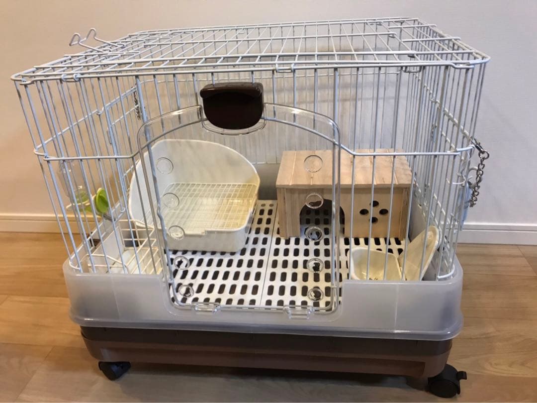 小動物（うさぎ）ケージ トイレ ハウス