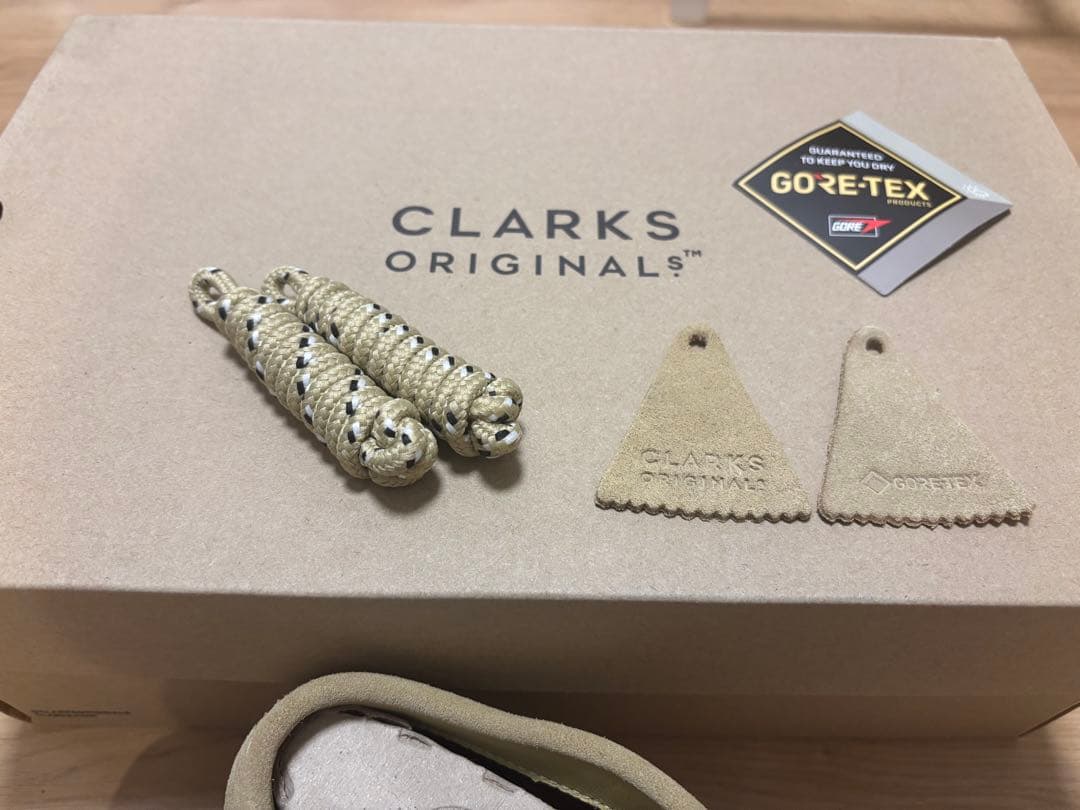CLARKS WALLABEE GTX ゴアテックス　メープルスエード