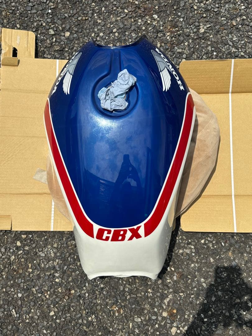 CBX400F タンク ペイント済み 鑑賞用だったCBR400Fエンジン用 ホンダ