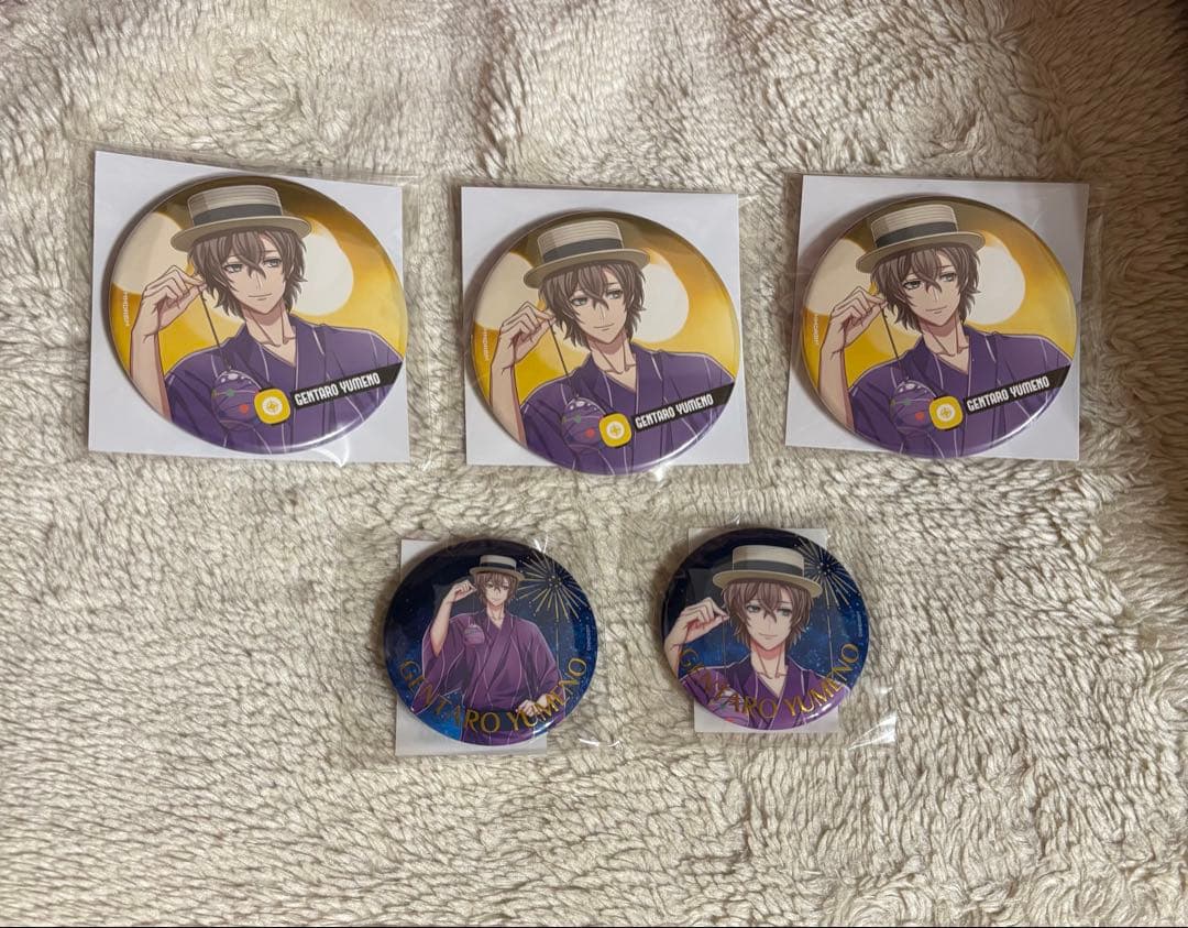 ヒプマイ 夢野幻太郎 缶バッジ セット - メルカリ