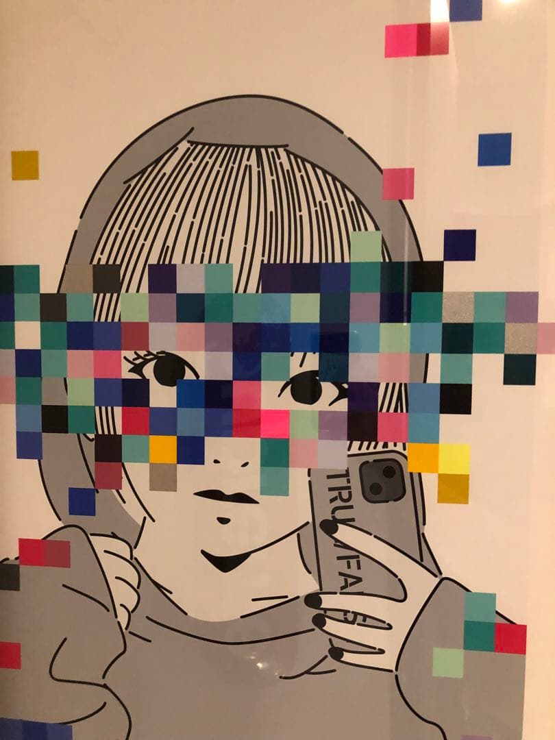 山口真人 MAKERS SPACE コラボシルスクリーン 版画 ED50 MAKERS SPACE