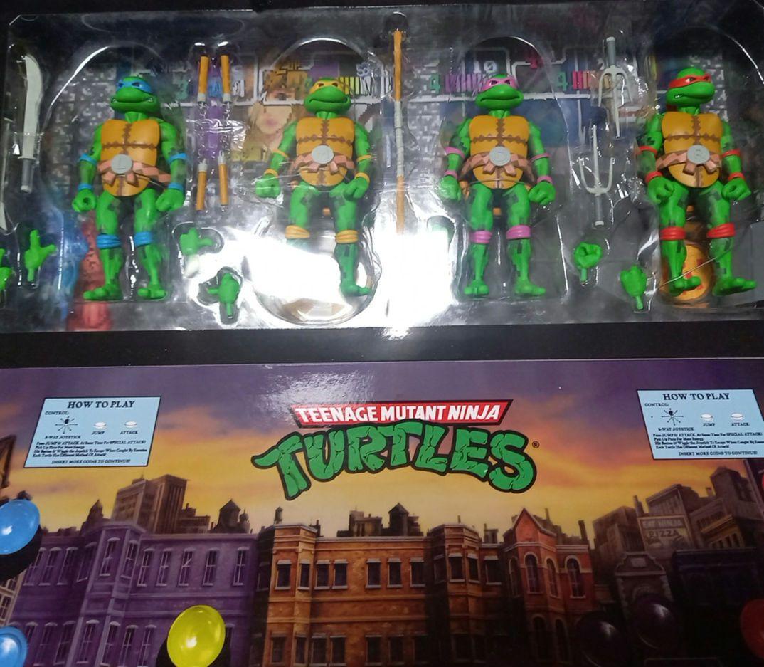 TMNT ミュータント・ タートルズ フィギュア 4体セット 新着