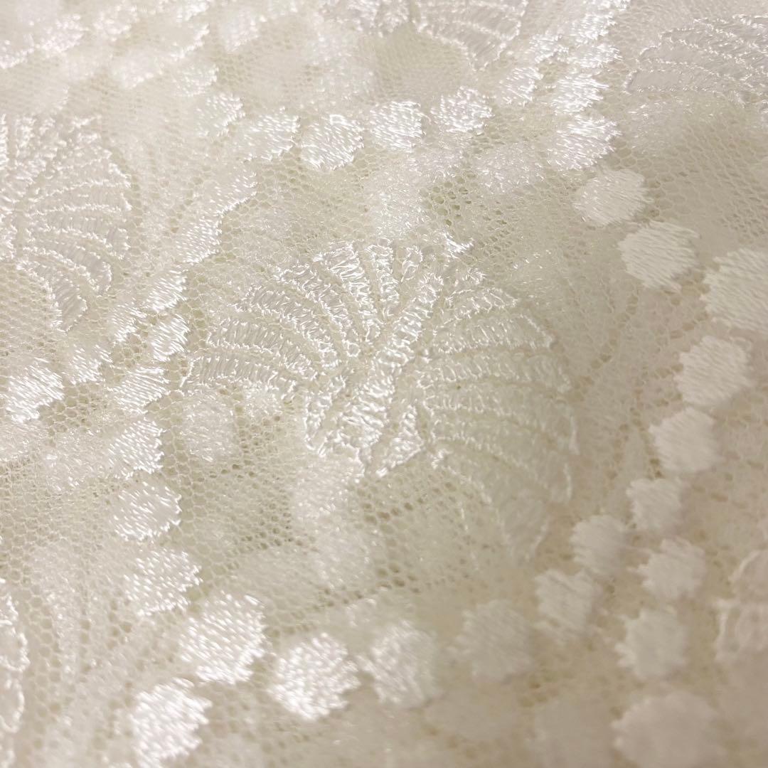 新品 東京事変 チュール刺繍 レース生地 2メートル スクープ生地