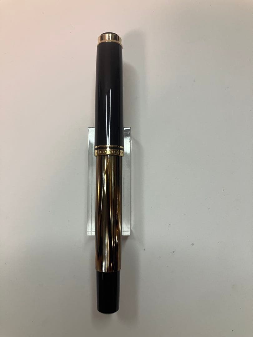 Pelikan M400SE brown-stripes F-nib 茶縞 細字 Pelikan M400 brown