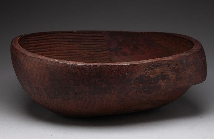 希少 李朝 無垢材 ボウル 大きな 木鉢 こね鉢 古民芸 古道具 古美術
