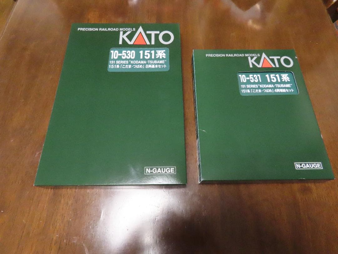 KATO Nゲージ 151系（こだま／つばめ） 基本＋増結のフル編成セット