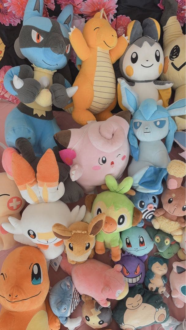 新品未使用 ポケモンぬいぐるみ まとめ売り 34体セット