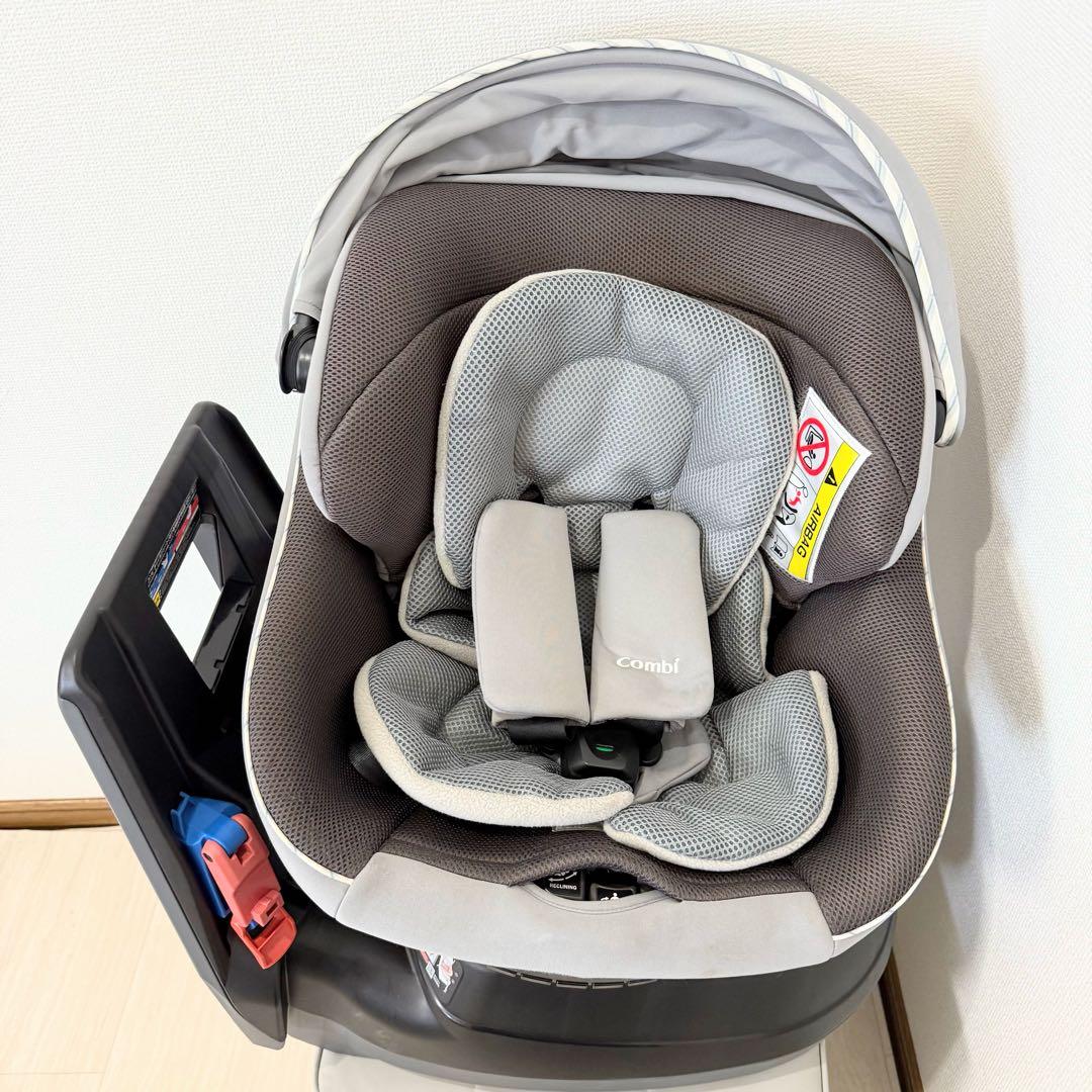 【美品】コンビ クルムーヴスマート JN-550 シートベルト固定