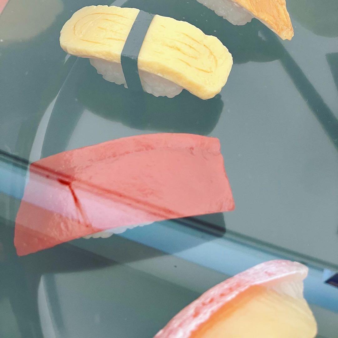 お寿司　掛け時計　食品サンプル　古道具　インテリア雑貨　オブジェ　握り寿司