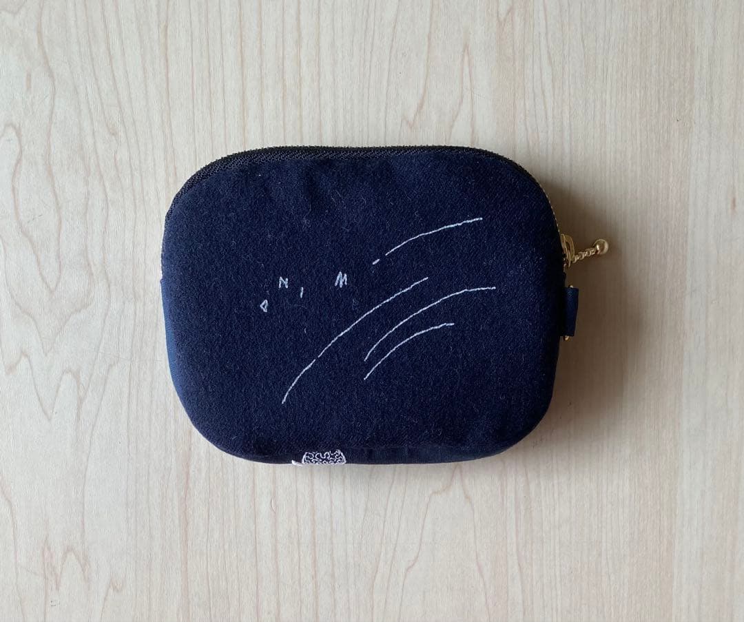 薄型ラウンドポーチ(Dカン付き)