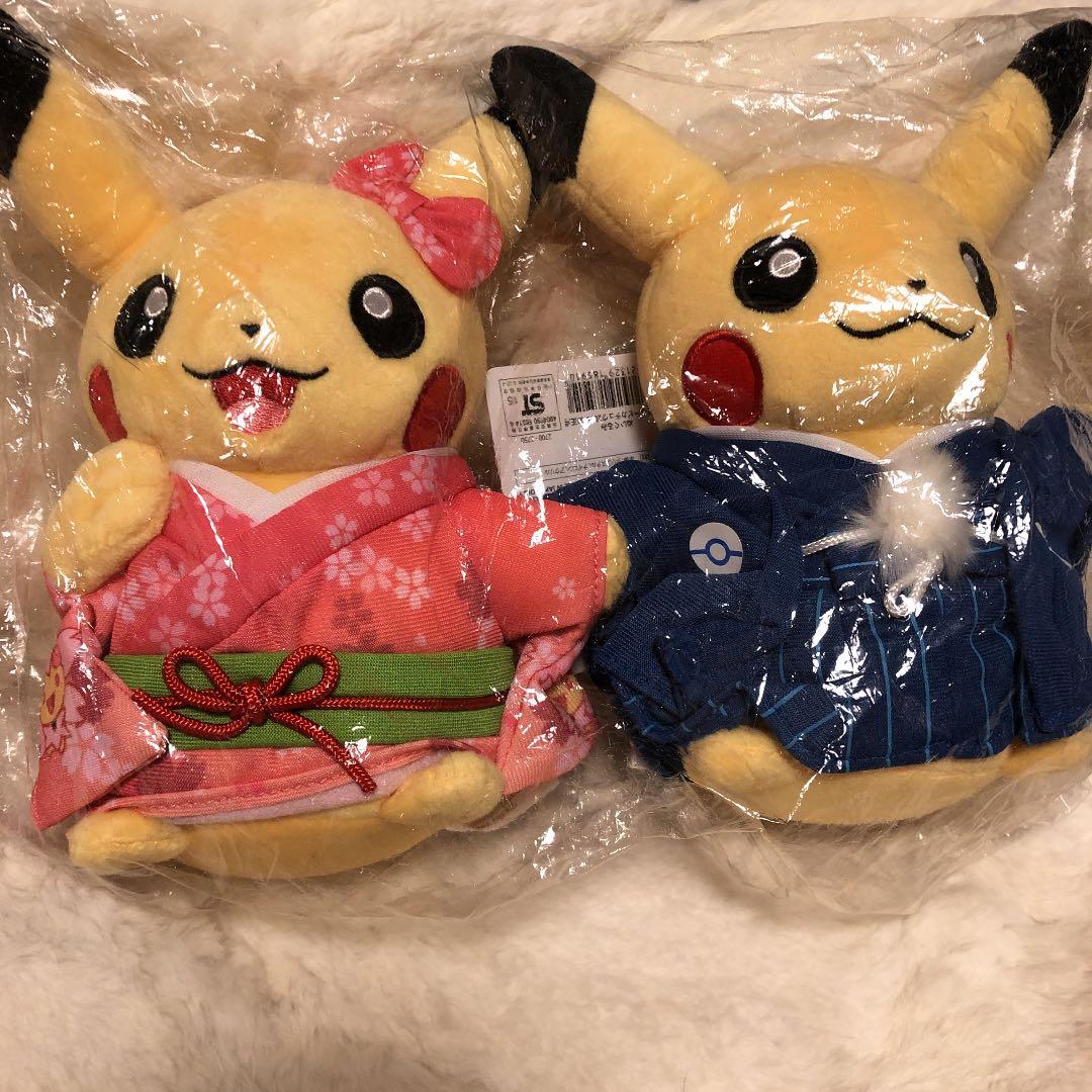 ポケモンセンター お正月 マンスリーピカチュウ 着物 ぬいぐるみ