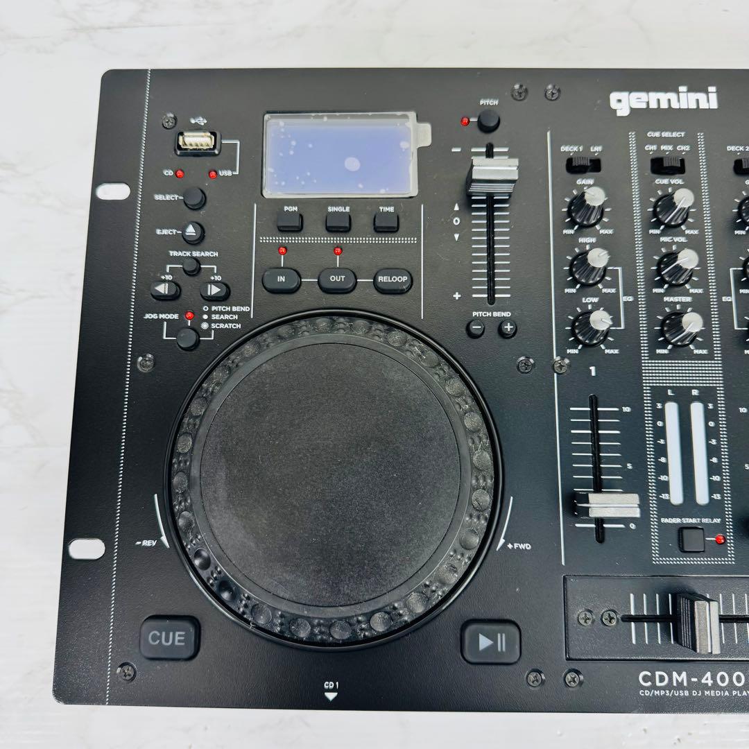 gemini CDM-4000 DJメディアプレーヤー CD USB CDJ gemini CDM-4000 DJ
