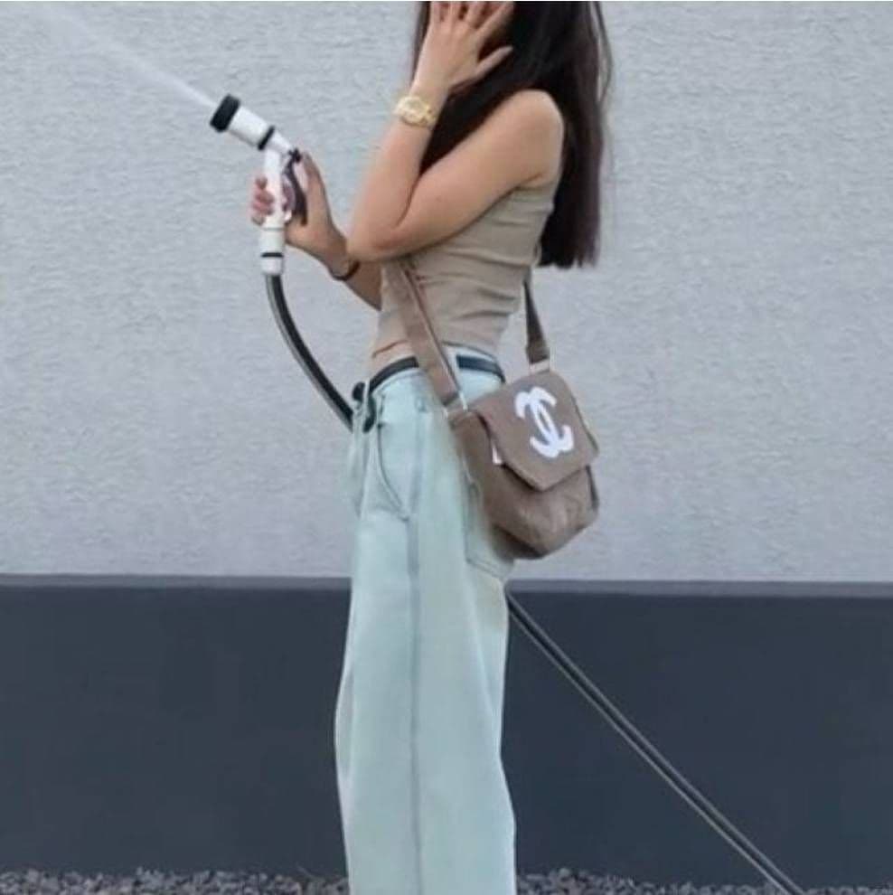 ますく ショルダーバッグ ベージュ ノベルティ