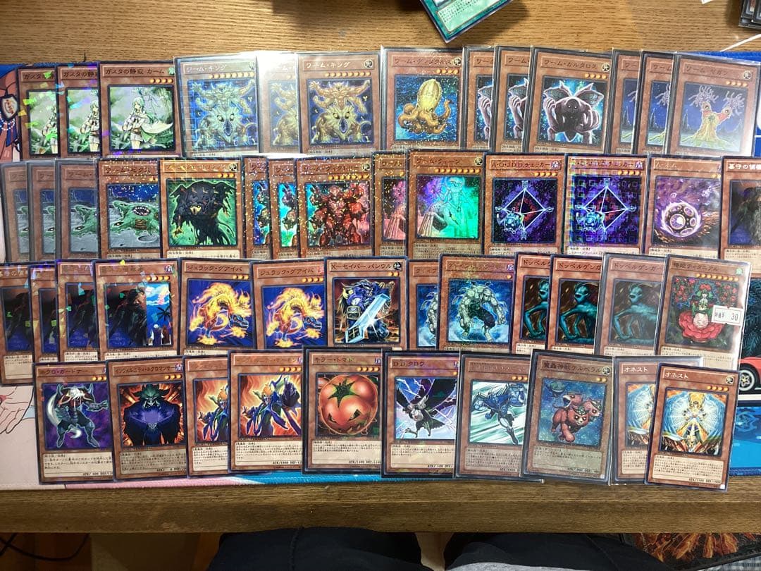 1103引退品デッキ10個サイド付き、関連カードバインダー2個