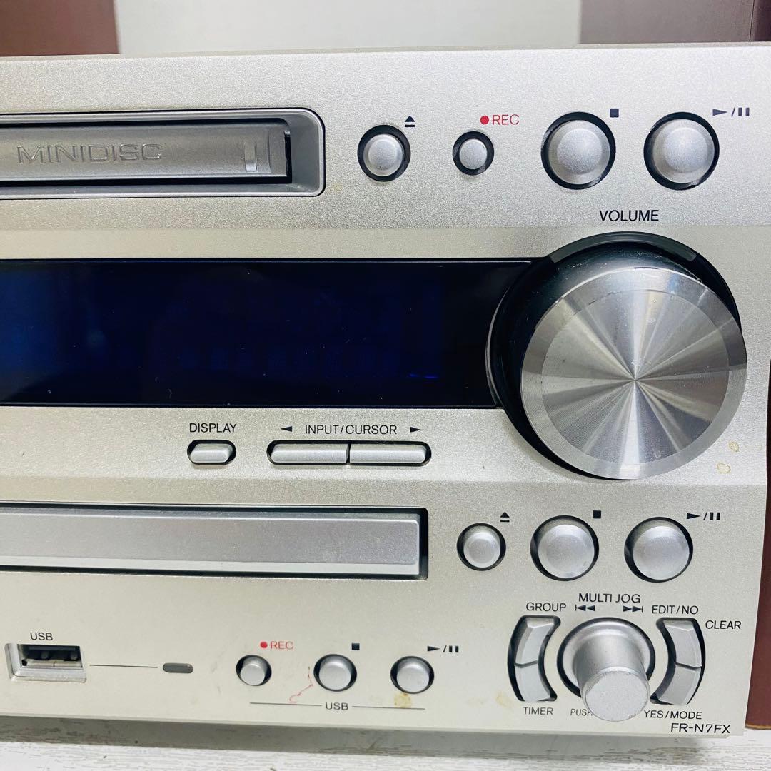 ONKYO CD/MD/USB コンポ FR-N7FX スピーカー D-N7FX 新 デ