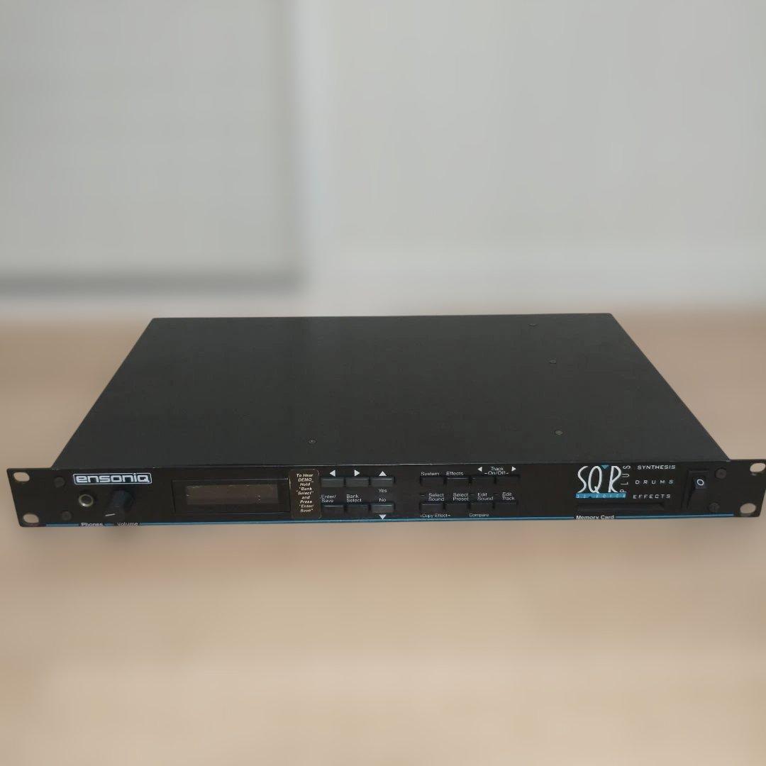 ensoniq sq-r plus 32voice シンセモジュール - メルカリ