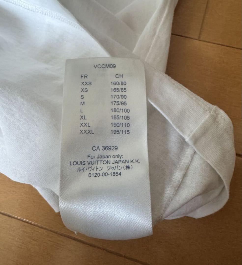 LOUIS VUITTON Tシャツ M ルイヴィトン ホワイト白PRADA 新作 ルイ