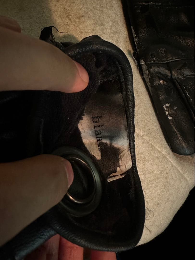 blank SMOKING GLOVES PAKE(FEATHER) ブランク メンズ