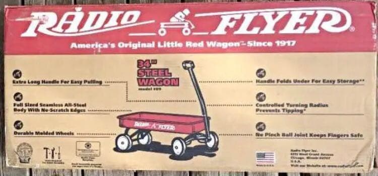 RADIO FLYER 34 STEEL WAGON #89 未開封 USA製