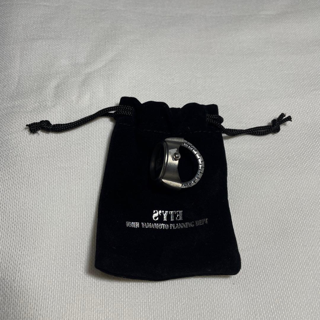 みそしるS'YTE yohji yamamotoノベルティ　リングウォッチ