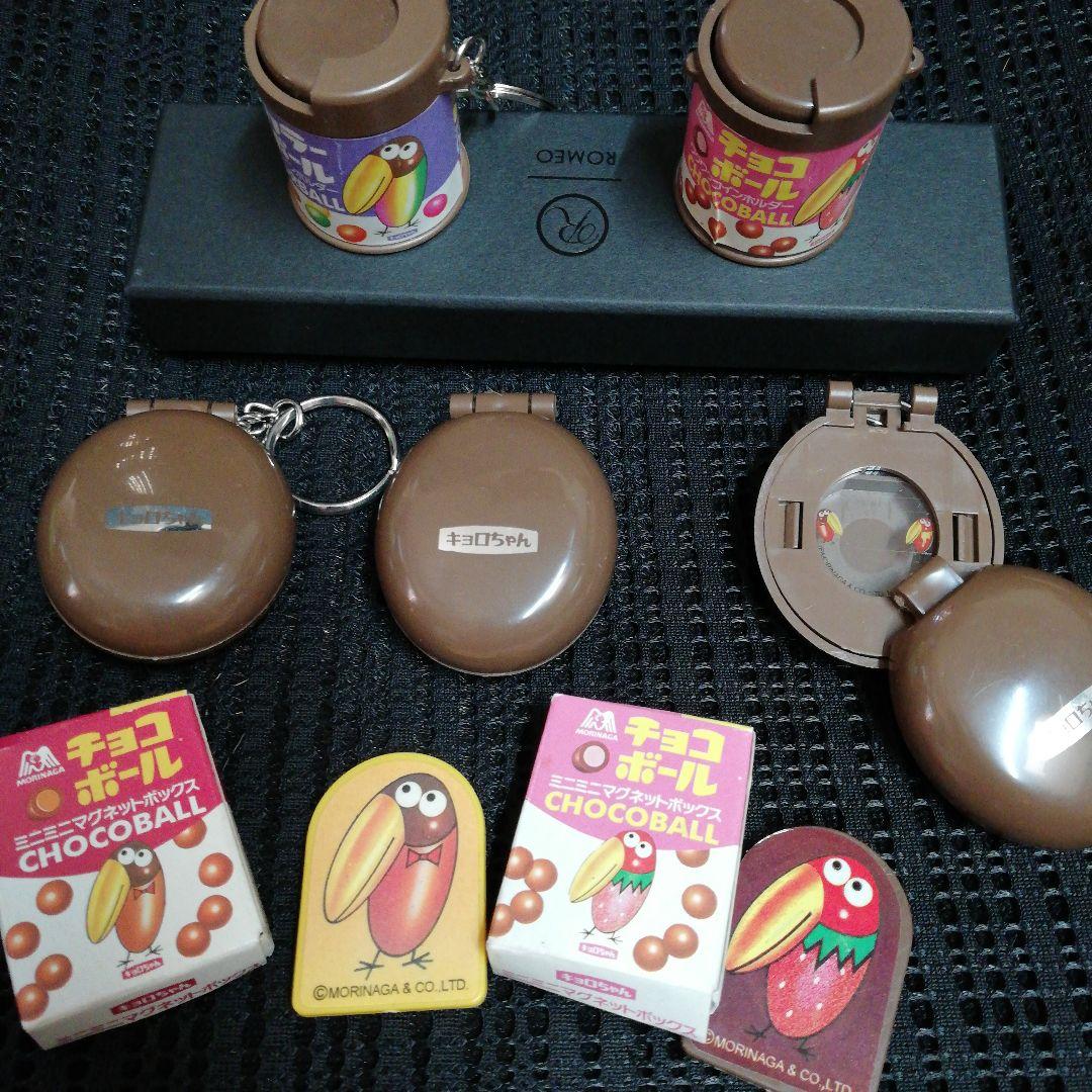 森永キョロちゃんチョコボールワクワクホルダーウォッチ写真キーホルダーレトロ