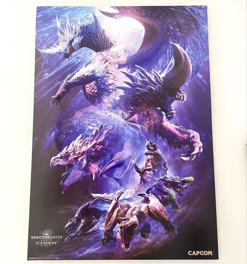 モンスターハンターワールド アイスボーン B3ポスター モンハン MHW IB