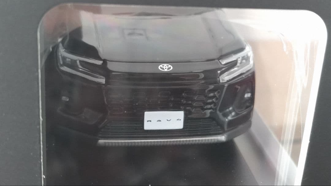 トヨタ 新型RAV4 ミニカー Z 黒 アティチュードブラックマイカ 1/30