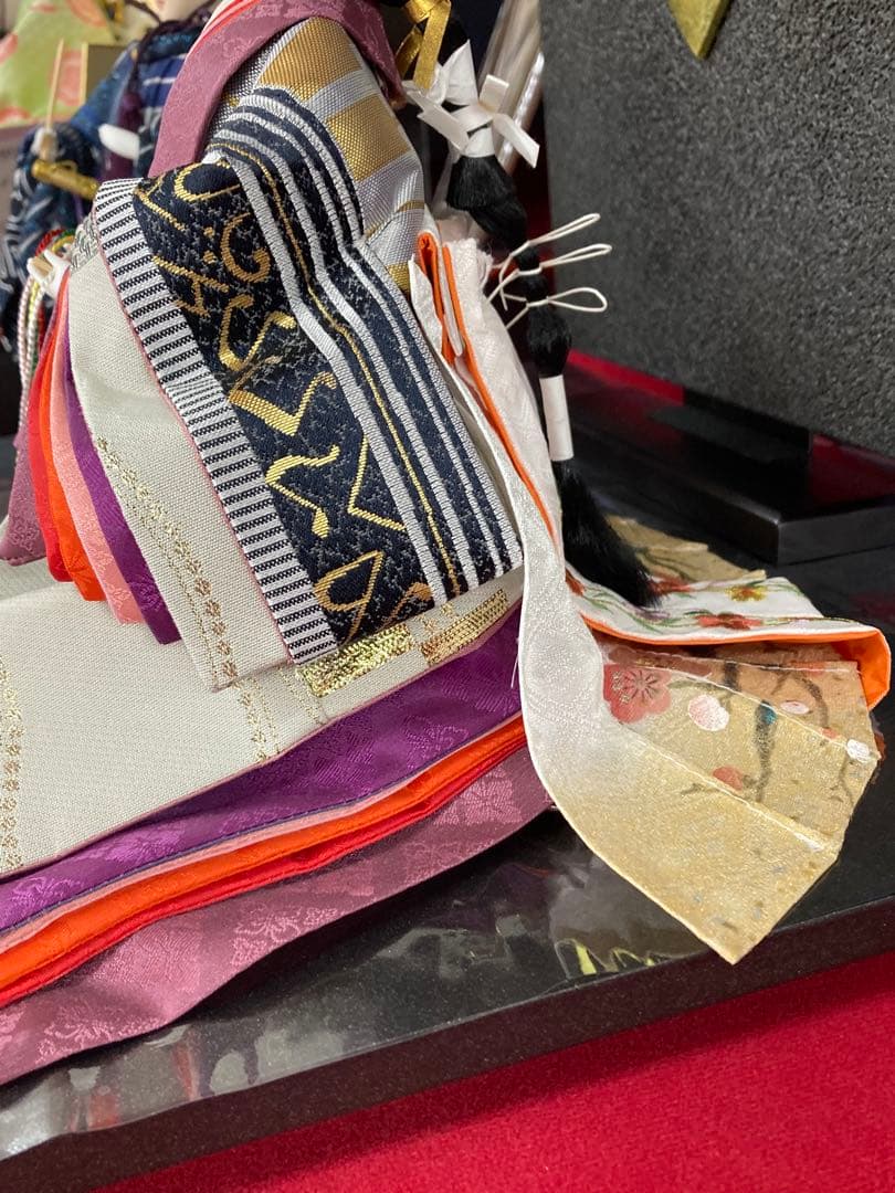 ひな人形立ち雛飾り