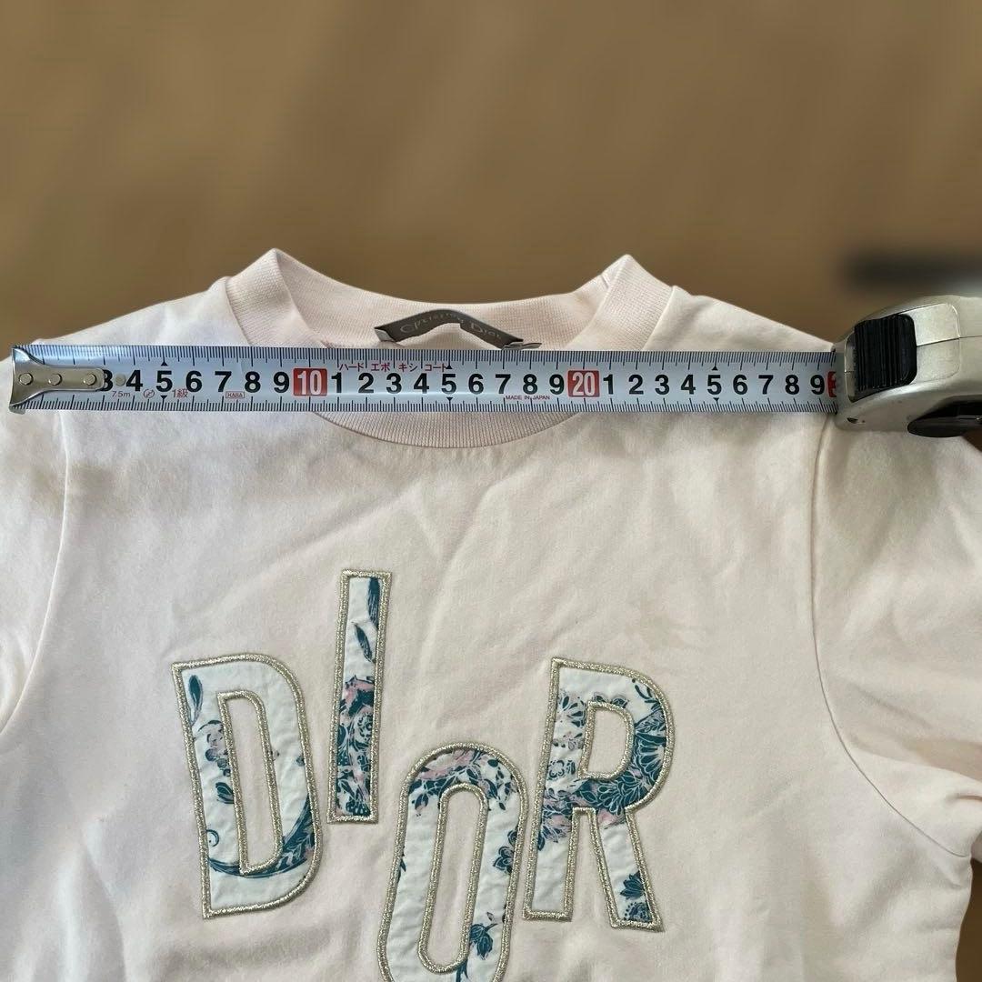 DIOR トレーナー　薄ピンク　8Ｙ