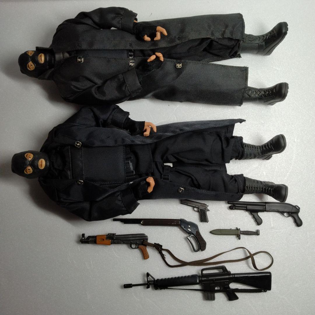 1/6 ミリタリーフィギュア　特殊部隊？強盗？　2体