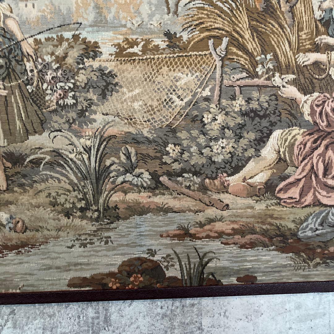 バロックスタイル タペストリー 田園風景