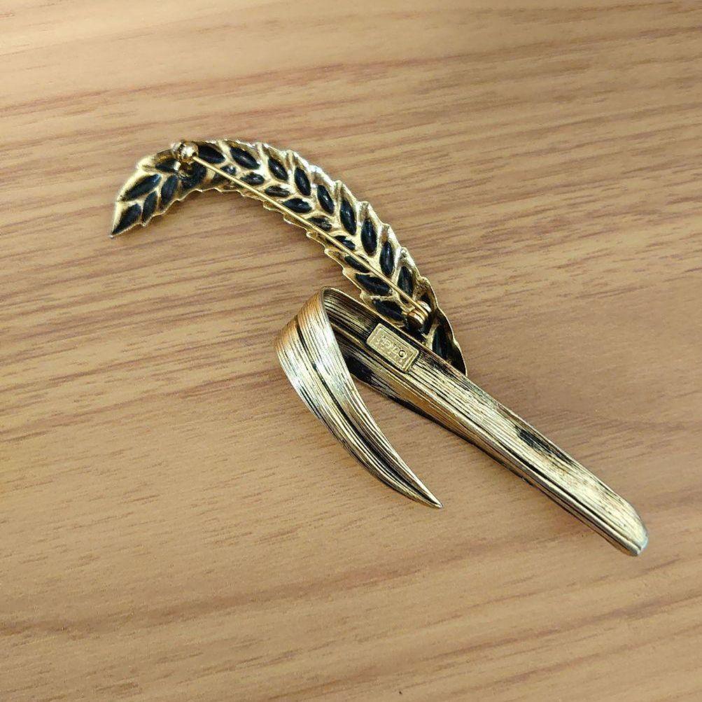 KENZO ケンゾー ブローチ 麦 ヴィンテージ - メルカリ