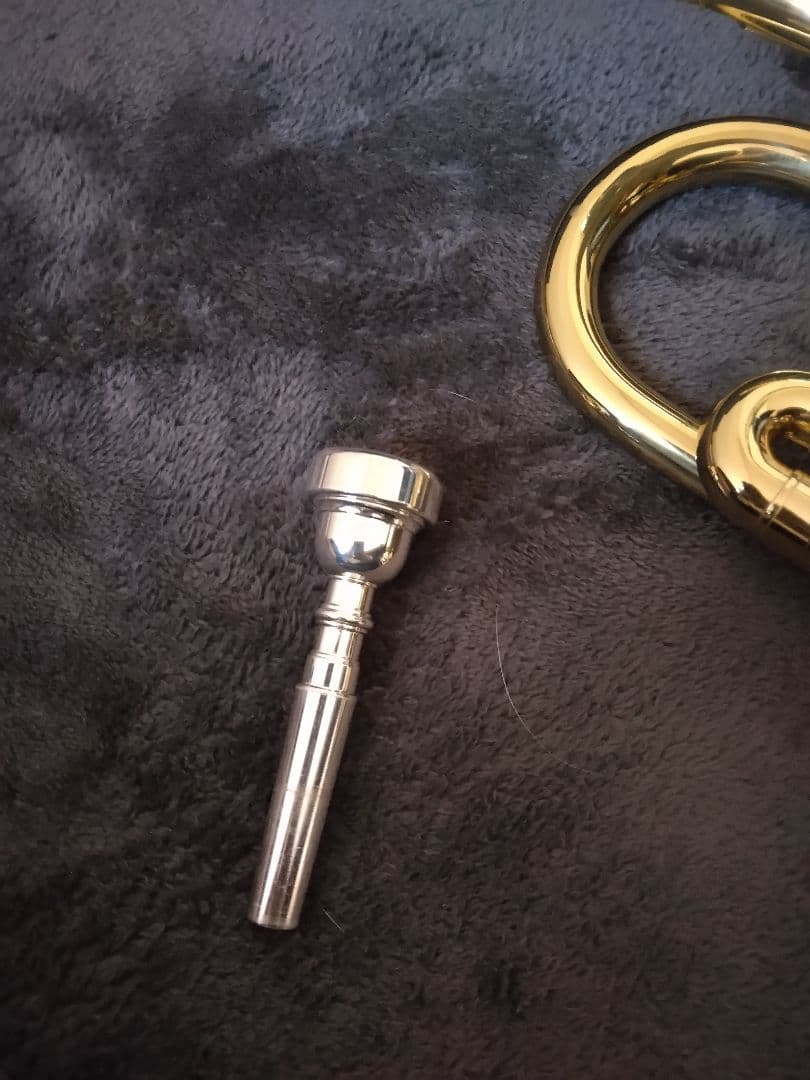 ゴールド トランペット 3バルブ ケース付き