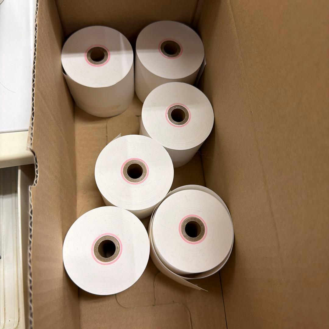 CASIO レジスター 110ER インク、レジロール付き CASIO 電子レジスター