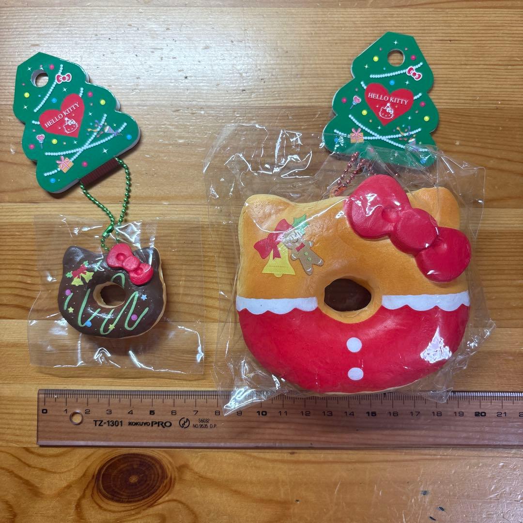 激レア スクイーズ キティドーナツ クリスマス ハローキティ 激レア