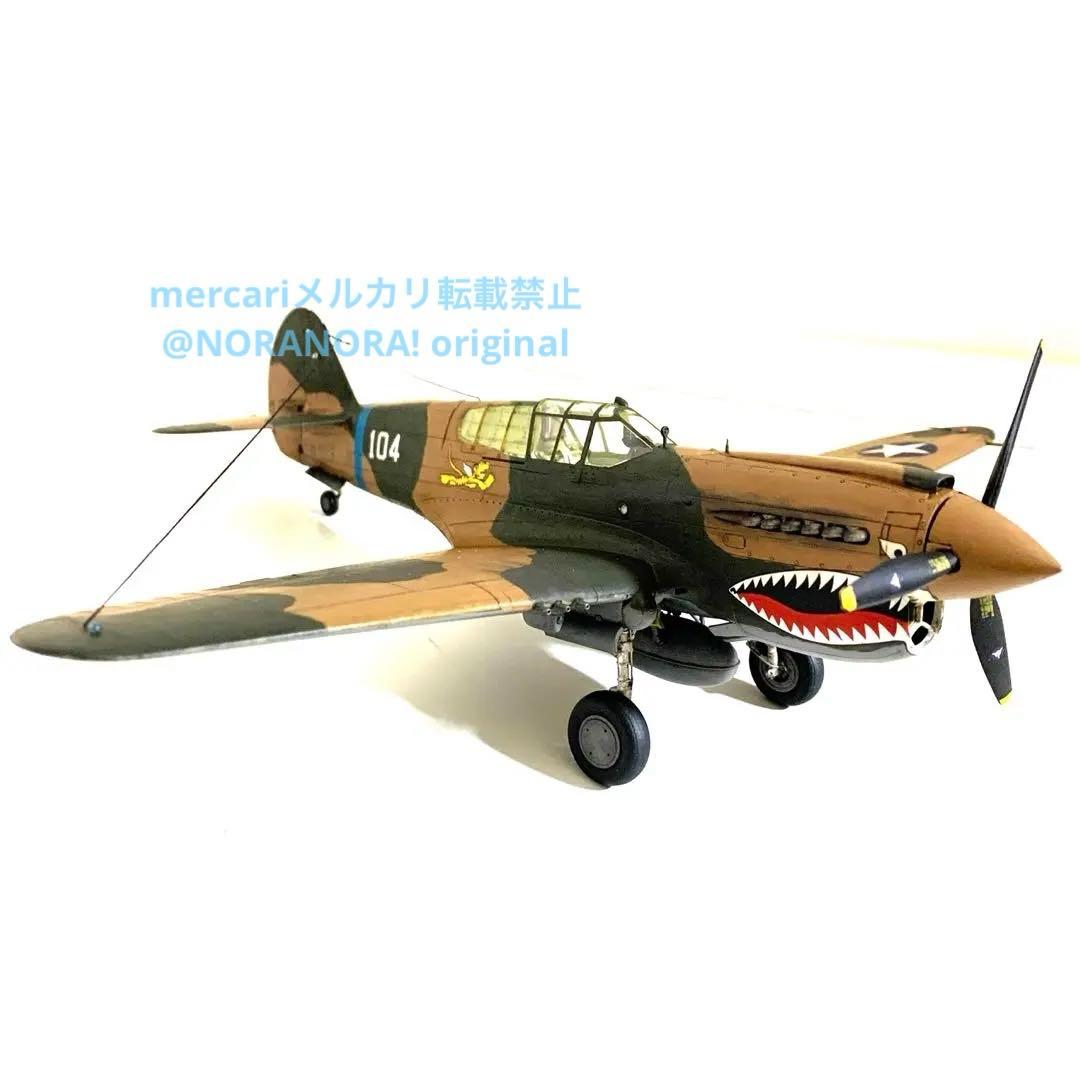 1/48 カーチスP-40E ウォーホークJT86プラモデル 完成品 カーチス P