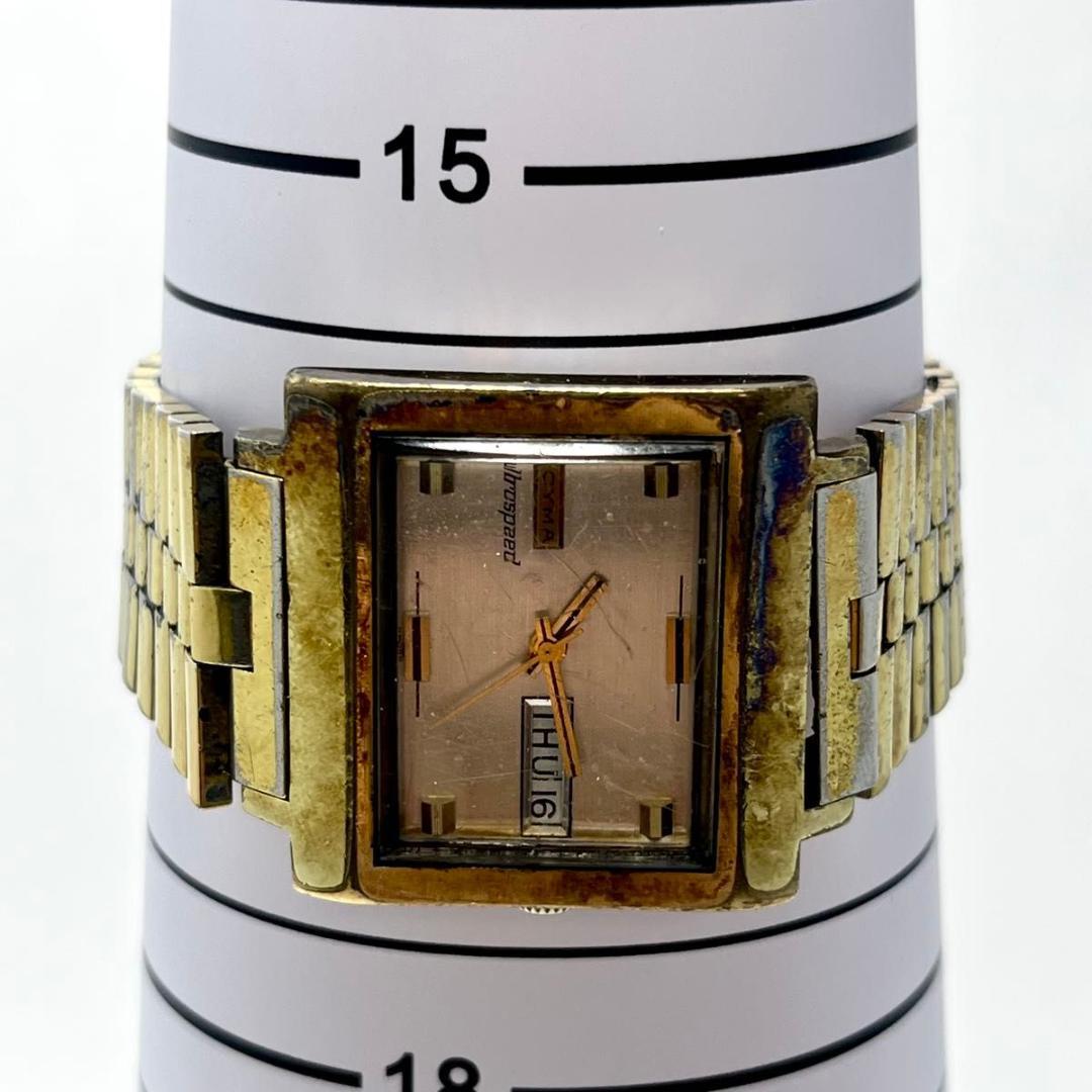 CYMA Ultraspeed 希少 ヴィンテージ 自動巻 ハイビート 稼動品