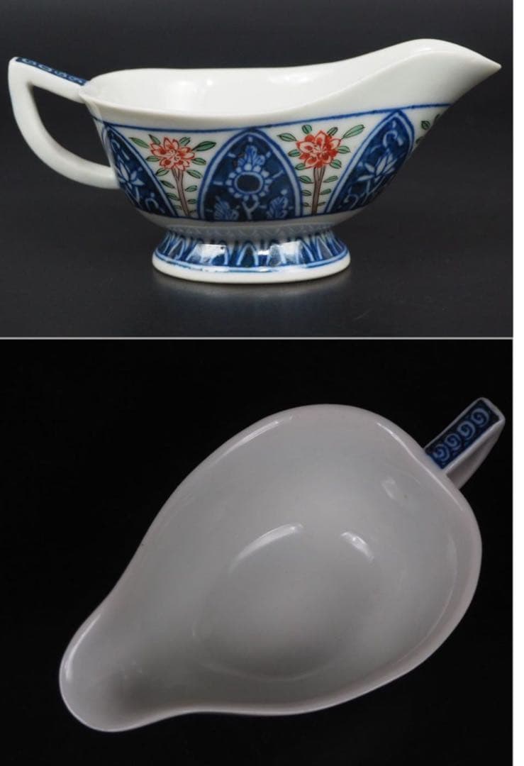 送料無料 大正～昭和前期 京焼 平安清豊造 煎茶器7セット 共箱 煎茶