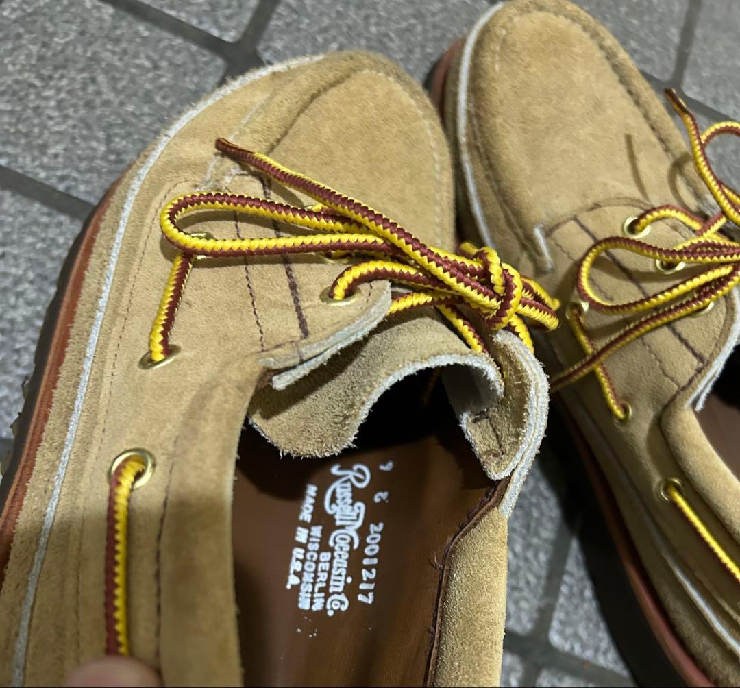 ラッセルモカシン Russell Moccasin トリプルヴァンプ サイズ9