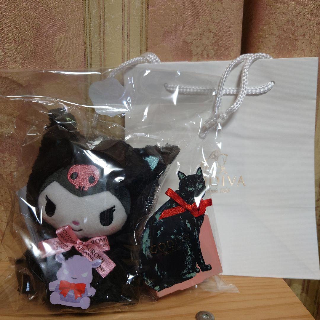 ゴディバ ブラックキャットコレクション クロミぬいぐるみチャーム