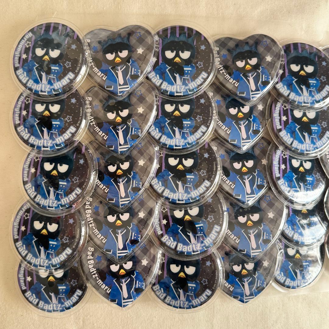 バッドばつ丸　缶バッジ　20個+15個　ハーモニーランド　A4 痛バ　アイドル