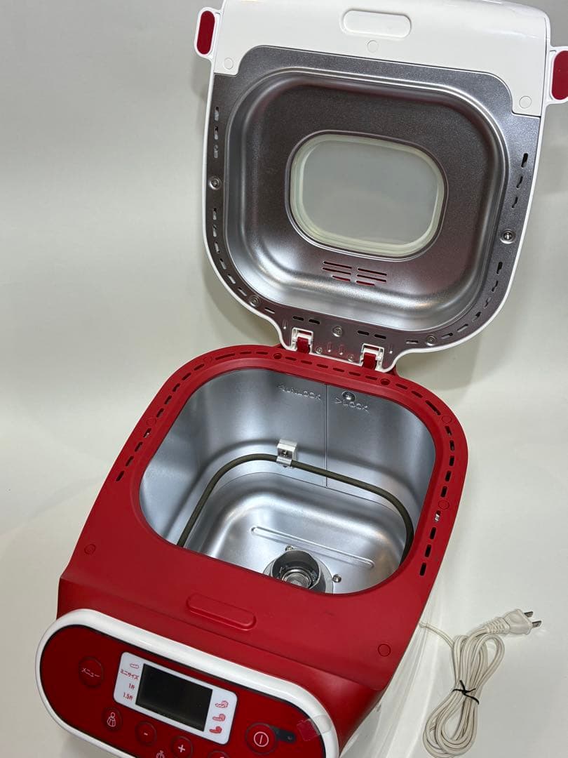 (未使用)T-fal ホームベーカリー ホワイト/レッド