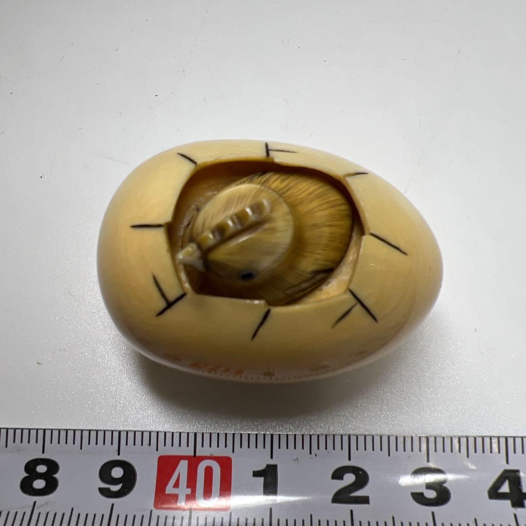 正堂在銘 極上からくりひよこ根付 36g 東Y8-0204☆2Fタエチ - メルカリ