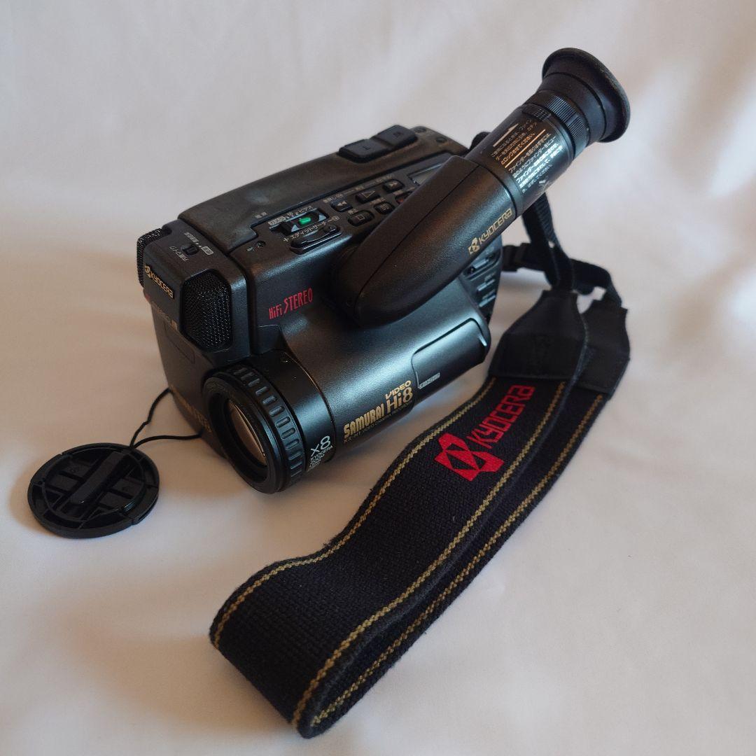 再お値下げ早い者勝ち¥14,000】京セラHi8ビデオカメラ・ダビングキット