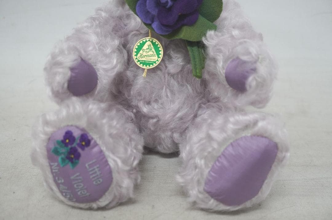 M2512-21】 Harmann ハーマン テディベア リトルバイオレット