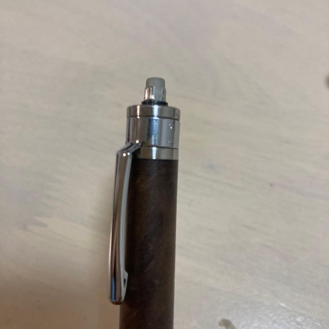 工房楔　ペンシル楔　クラロウォールナット 0.5mm シャーペン　固定式口金付き