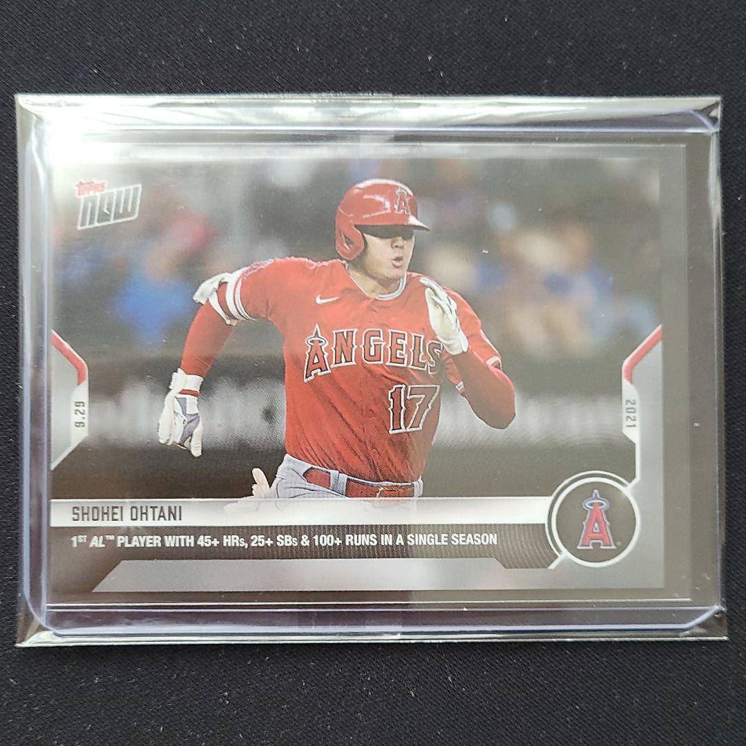 ◇MVP満票！◇大谷翔平 ア・リーグ初のシーズ記録達成！ 記念 カード